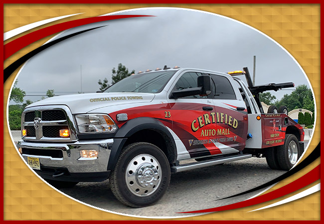 commercial towing in Central NJ